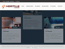 Tablet Screenshot of hermuarecambios.com